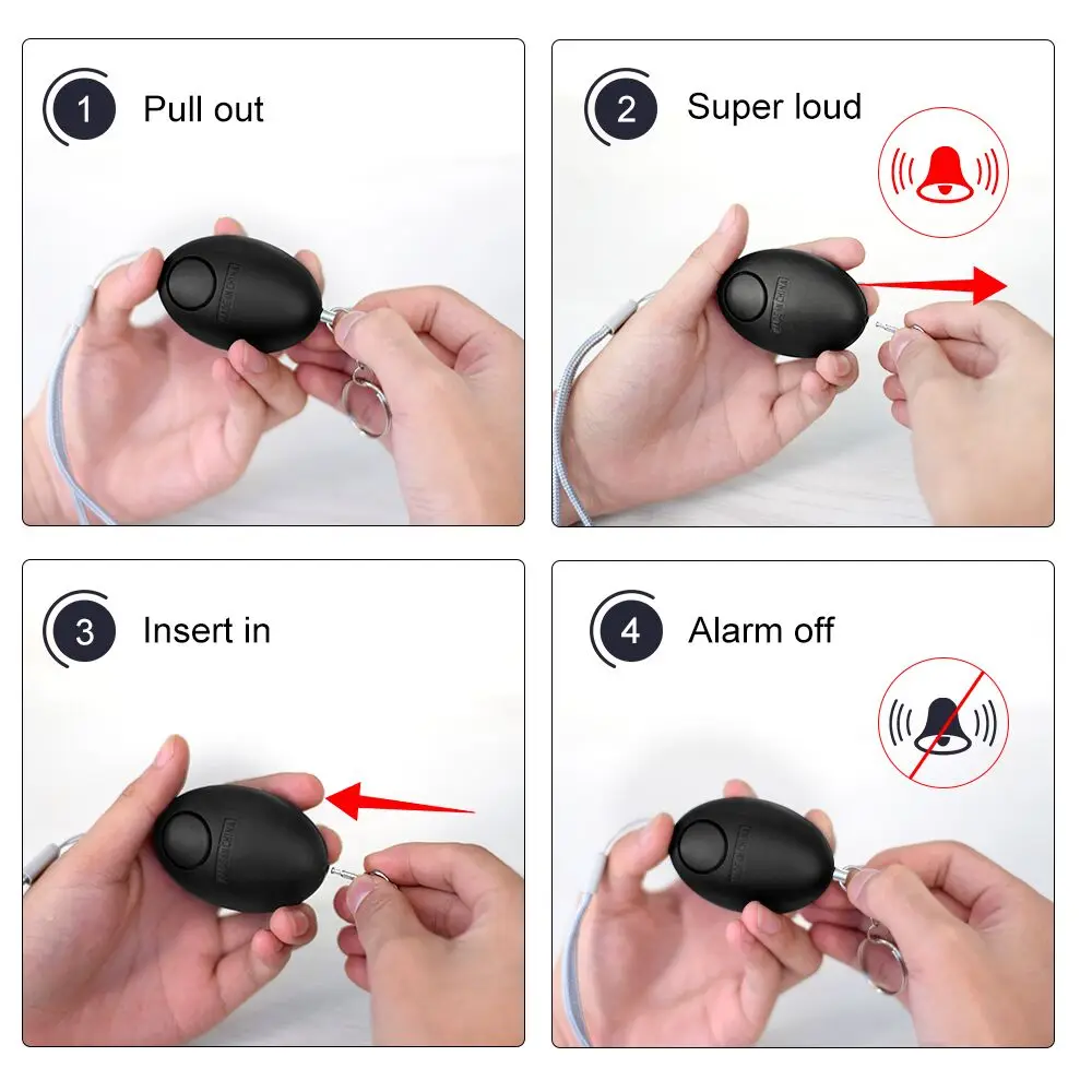 Cheap Self Defense Alarm 120dB – Personal Alarm Keychain Bewertung und Preis