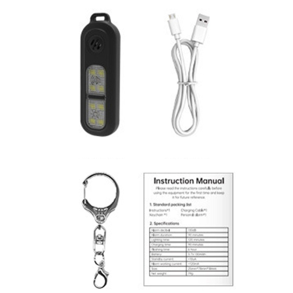 Hollarm Rechargeable Keychain  – Personal Alarm Keychain Bewertung und Preis