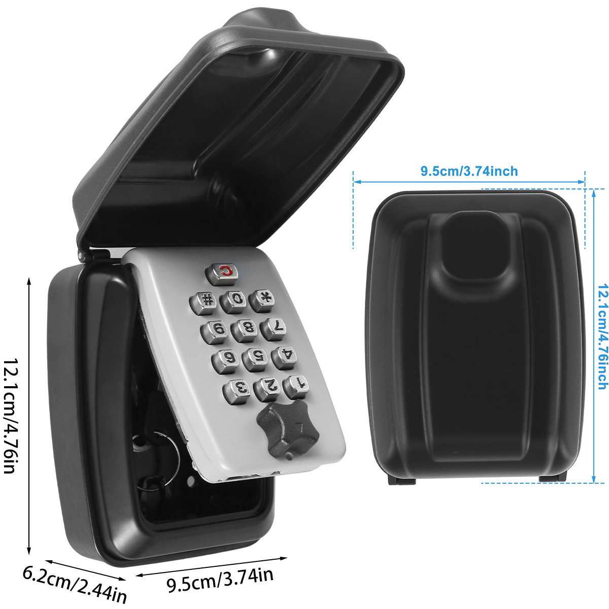 Key Lock Box Wall-Mount Secret – Lockbox Key Secure Bewertung und Preis