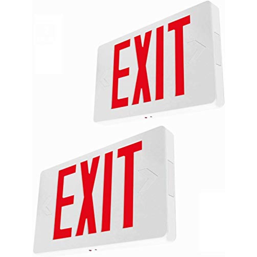 Ultra Slim LED Exit Sign, Red  – Emergency Exit Sign Bewertung und Preis