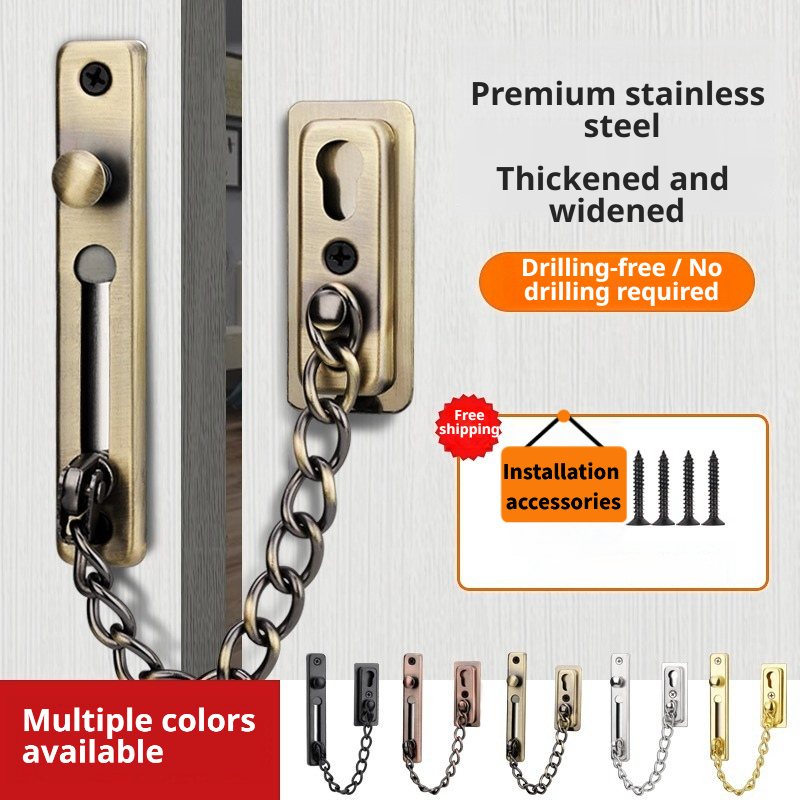 Heavy-Duty Polished Press Latc – Security Chain Door Bewertung und Preis