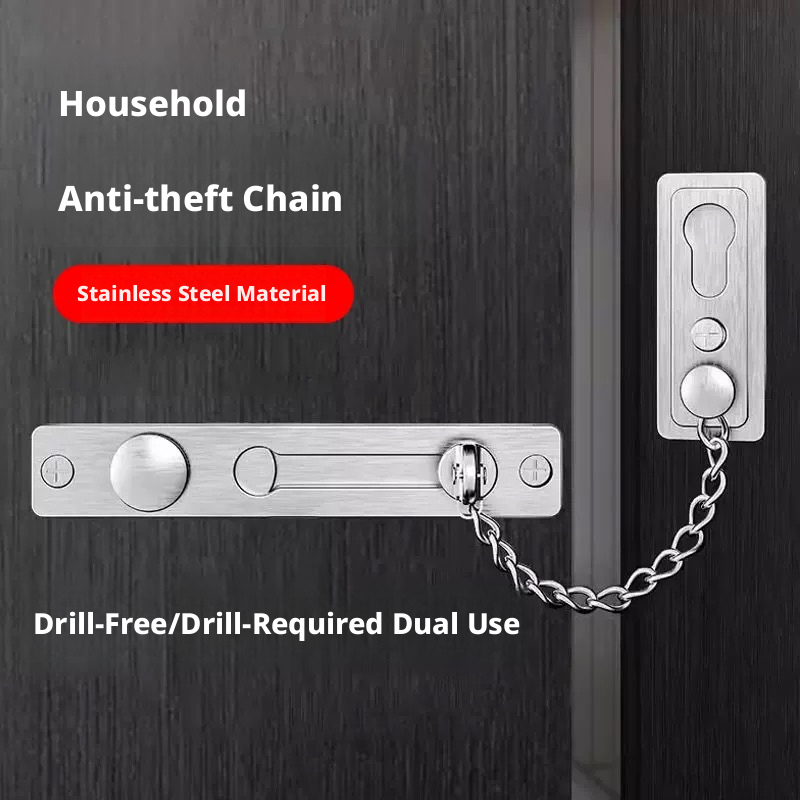 Heavy-Duty Polished Press Latc – Security Chain Door Bewertung und Preis