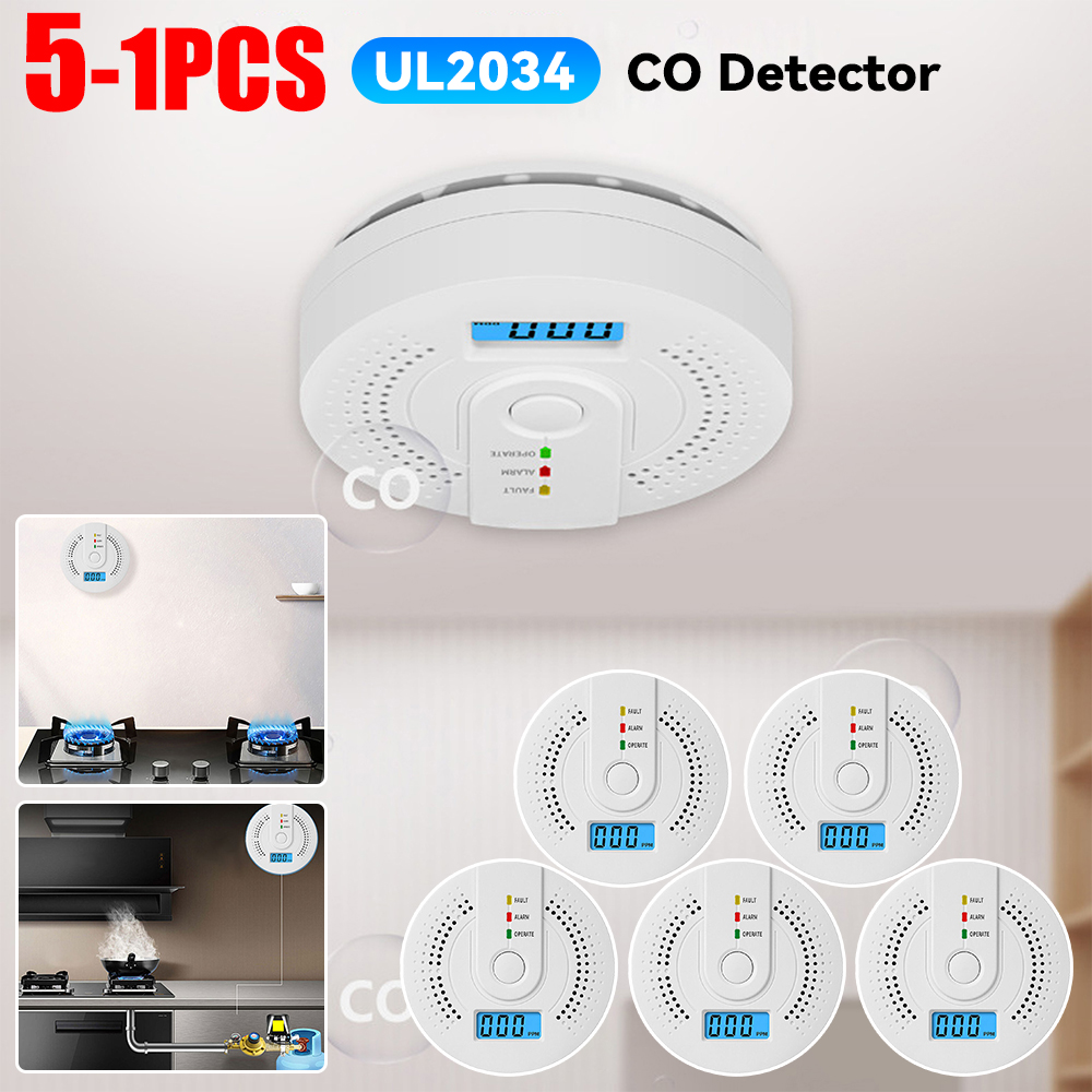 Digital Carbon Monoxide Detect – Smoke Detector Interconnected Bewertung und Preis
