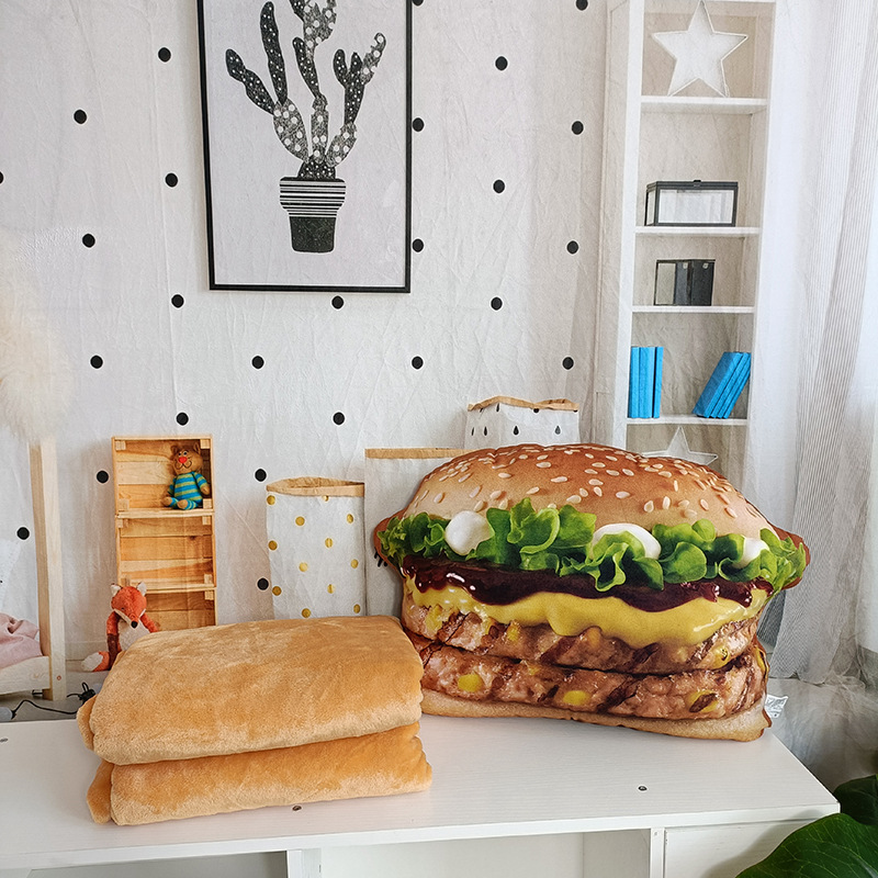 Lifelike Plush Hamburger Pillo – Fire Blanket Kitchen Bewertung und Preis