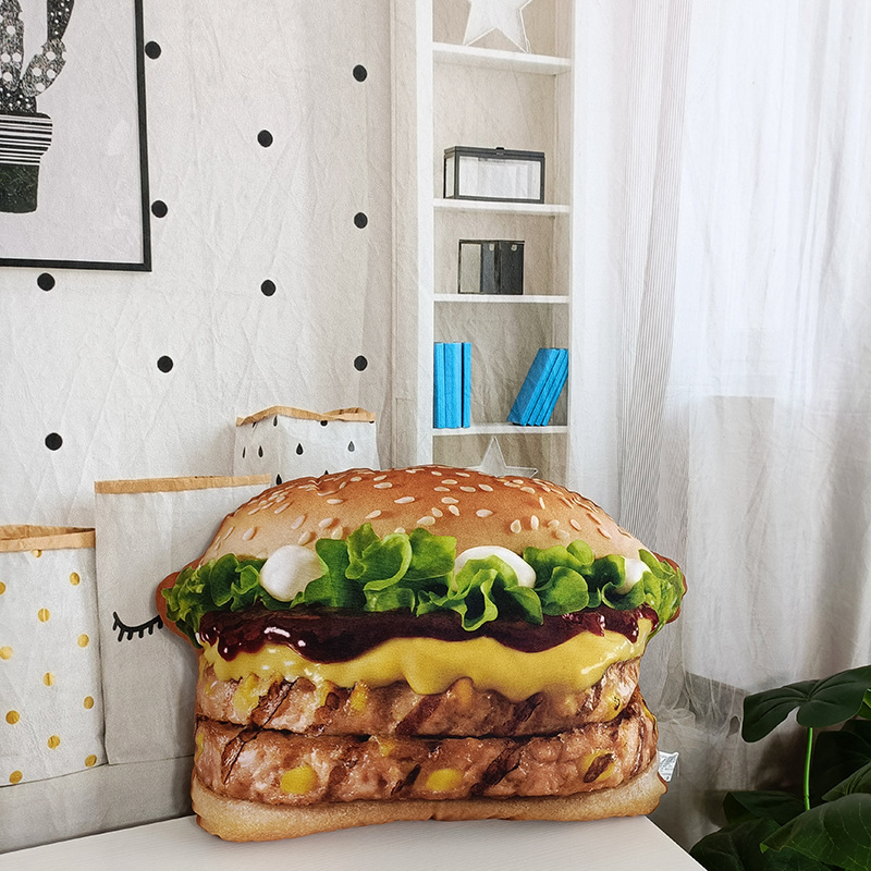 Lifelike Plush Hamburger Pillo – Fire Blanket Kitchen Bewertung und Preis