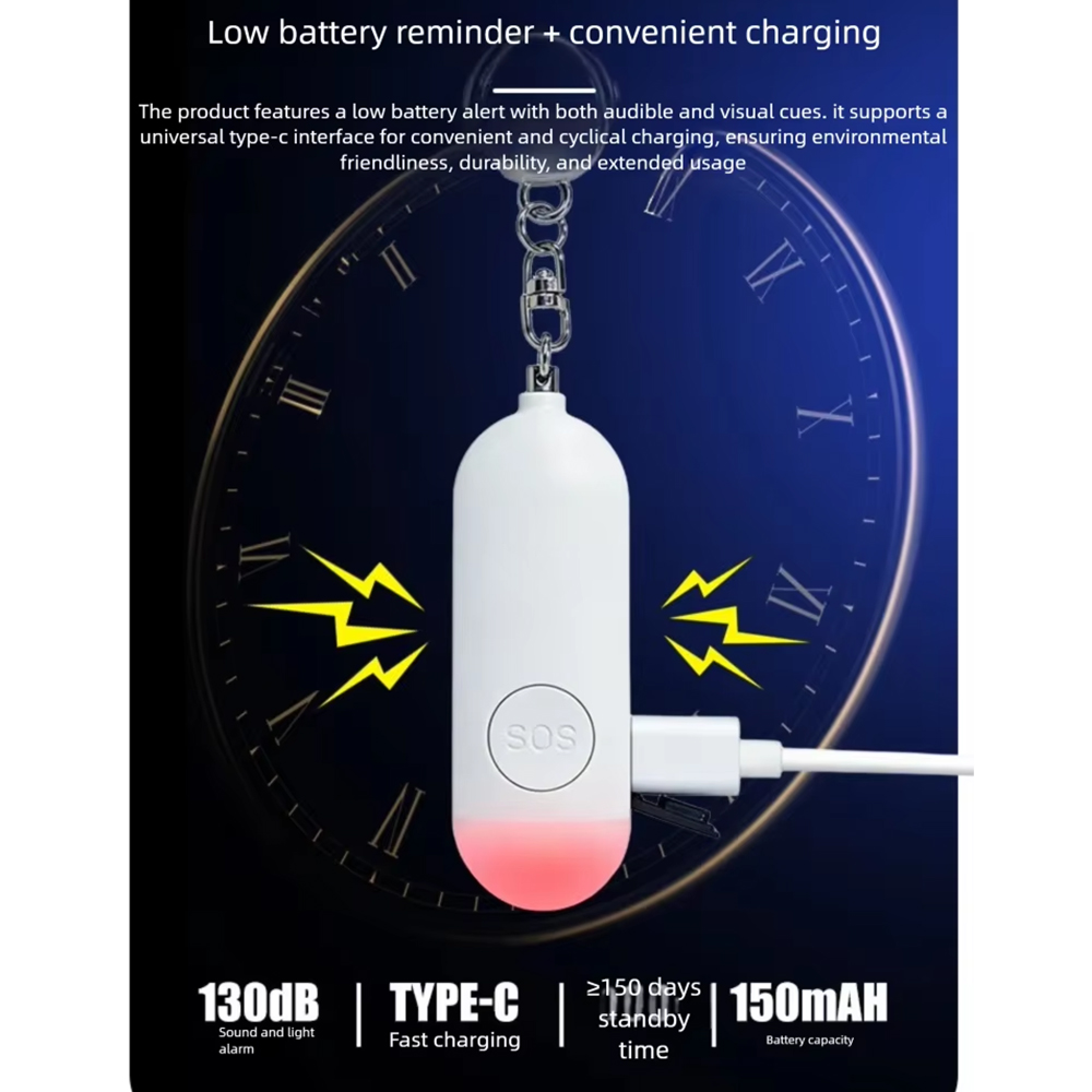 Self Defense Alarm LED Light R – Personal Alarm Keychain Bewertung und Preis