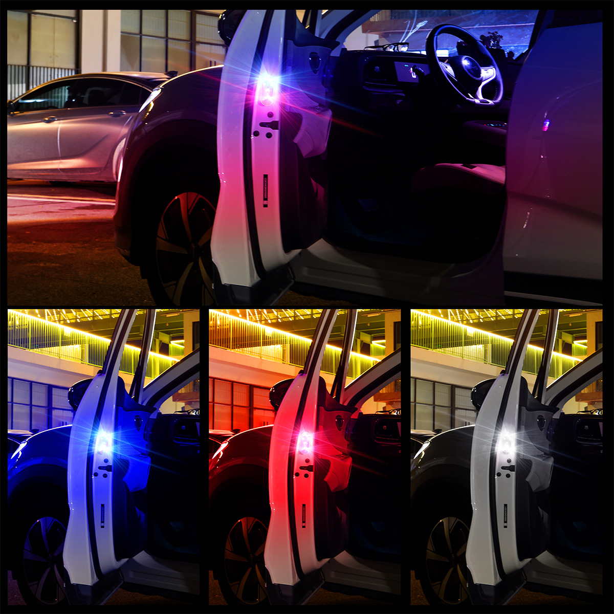 1/2pcs Car Door LED Strobe War – Emergency Exit Sign Bewertung und Preis