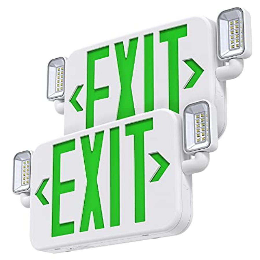 Led Combo Emergency Exit Sign  – Emergency Exit Sign Bewertung und Preis