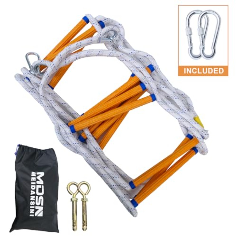Rope Ladder, 49 Feet Emergency – Fire Escape Ladder Bewertung und Preis