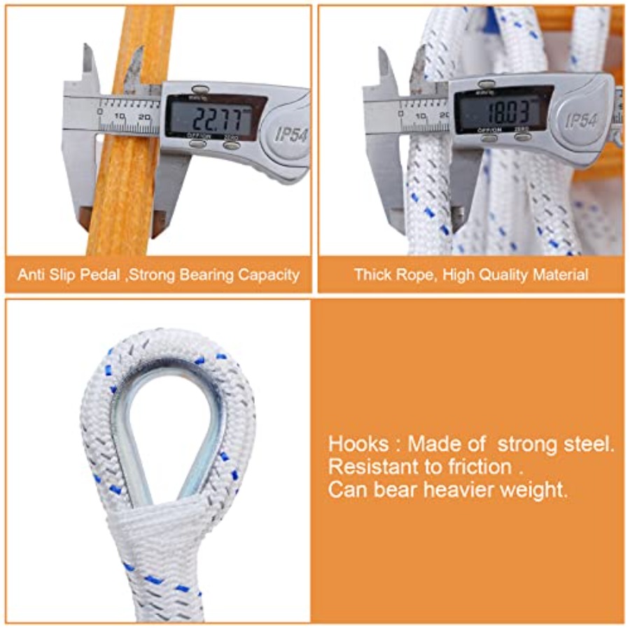 Rope Ladder, 49 Feet Emergency – Fire Escape Ladder Bewertung und Preis
