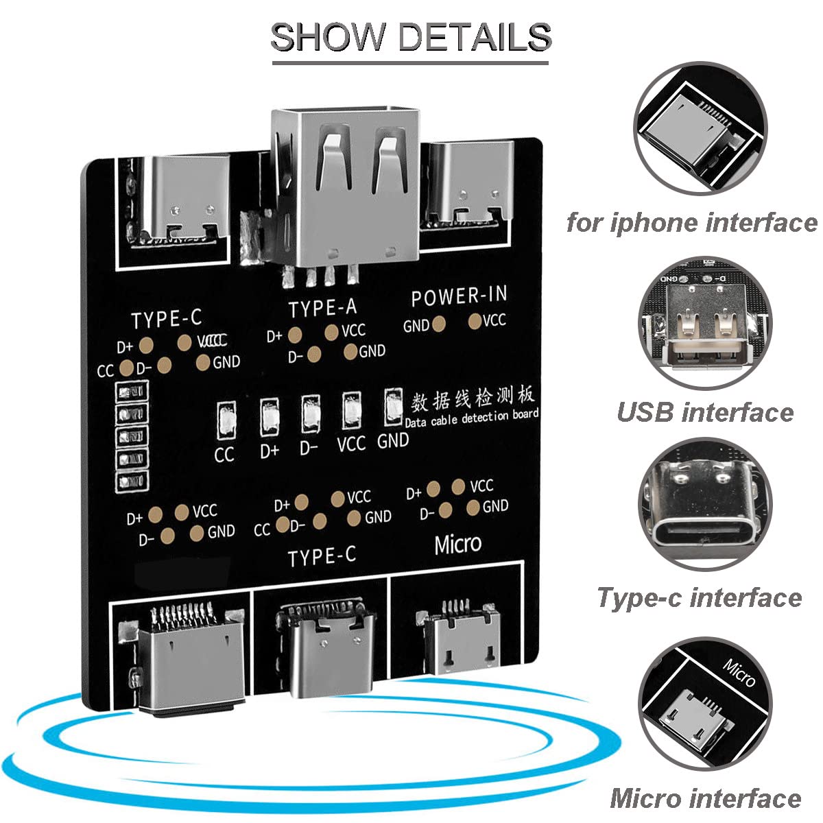 DT3 Data Cable Detection Board – Co Detector Plug Bewertung und Preis