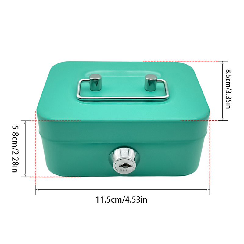 Money Safe Box Lockable Cash B – Lockbox Key Secure Bewertung und Preis