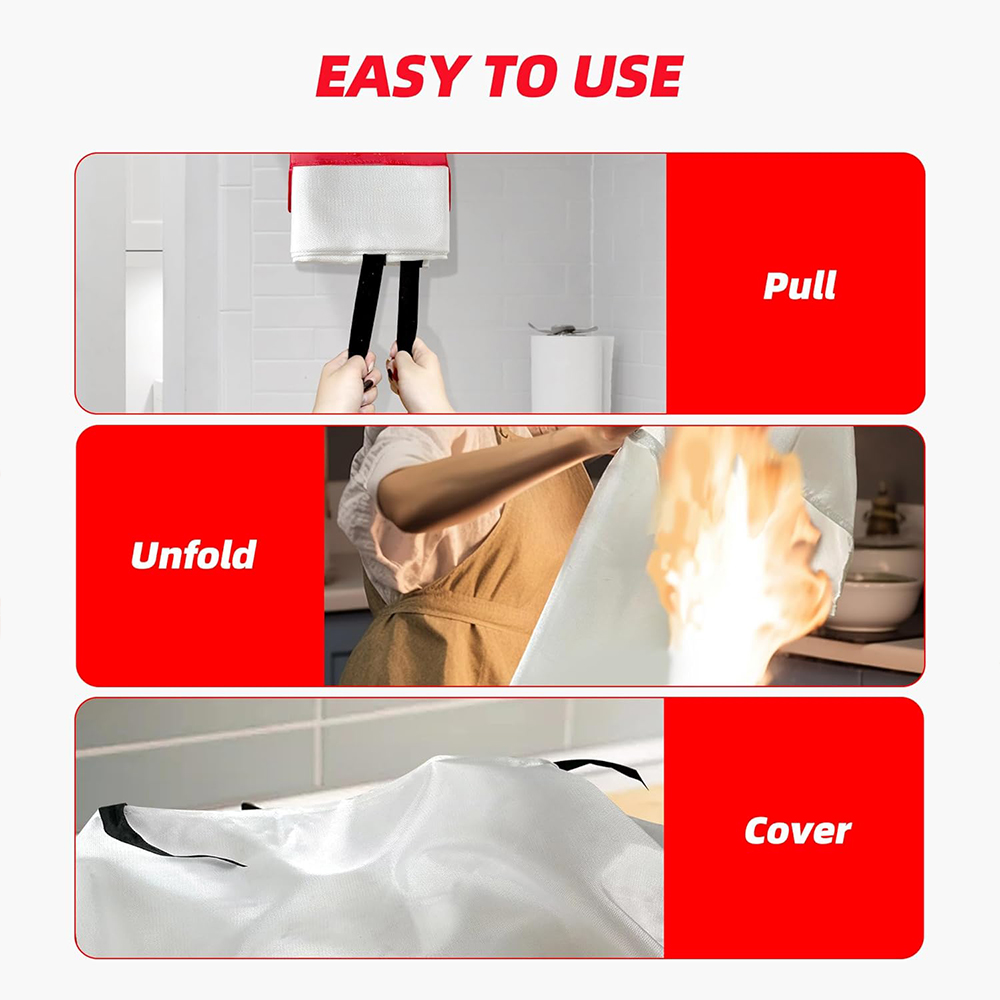 Fire Blanket 2 Pack 2*2m/1.5*1 – Fire Blanket Kitchen Bewertung und Preis