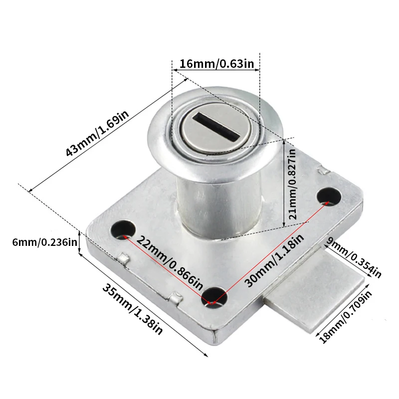 Drawer lock with key, used for – Medicine Cabinet Lock Bewertung und Preis