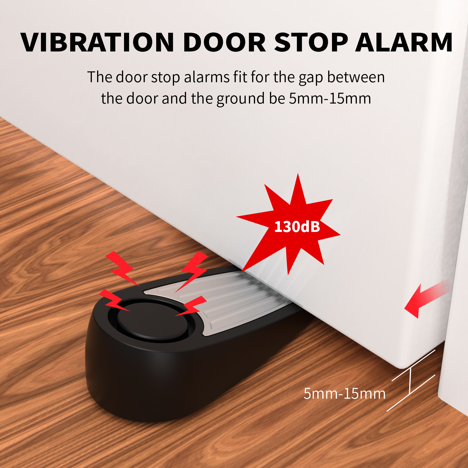Wireless 130dB Door Stop Alarm – Door Stop Alarm Bewertung und Preis