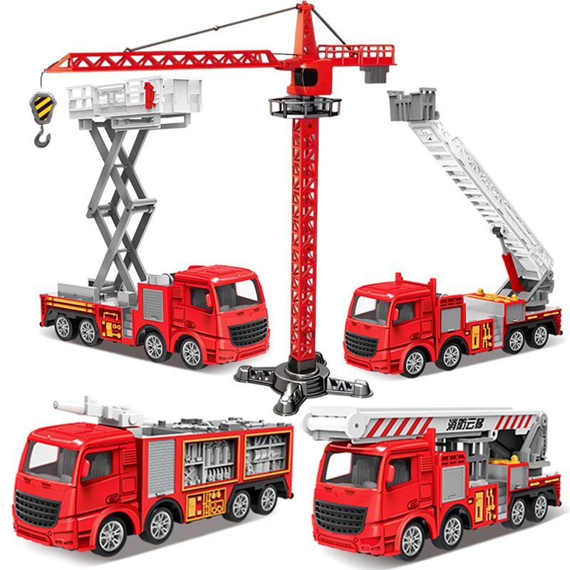 1:55 Diecast Fire Truck Model  – Fire Escape Ladder Bewertung und Preis