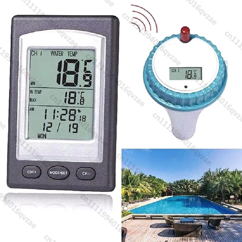 Wireless Pool Thermometer with – Pool Alarm Float Bewertung und Preis