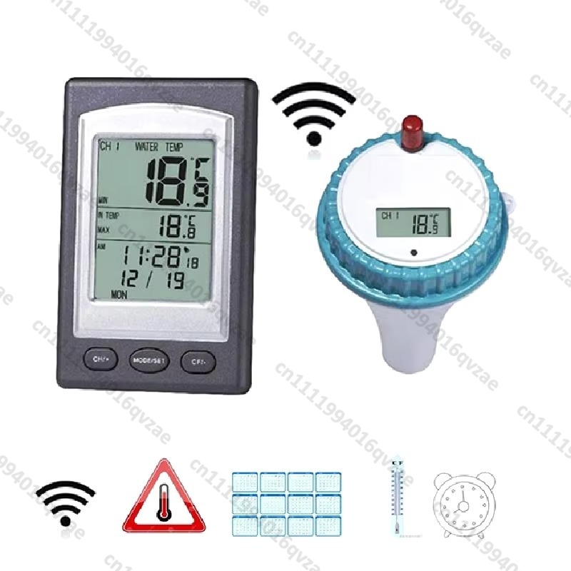 Wireless Pool Thermometer with – Pool Alarm Float Bewertung und Preis