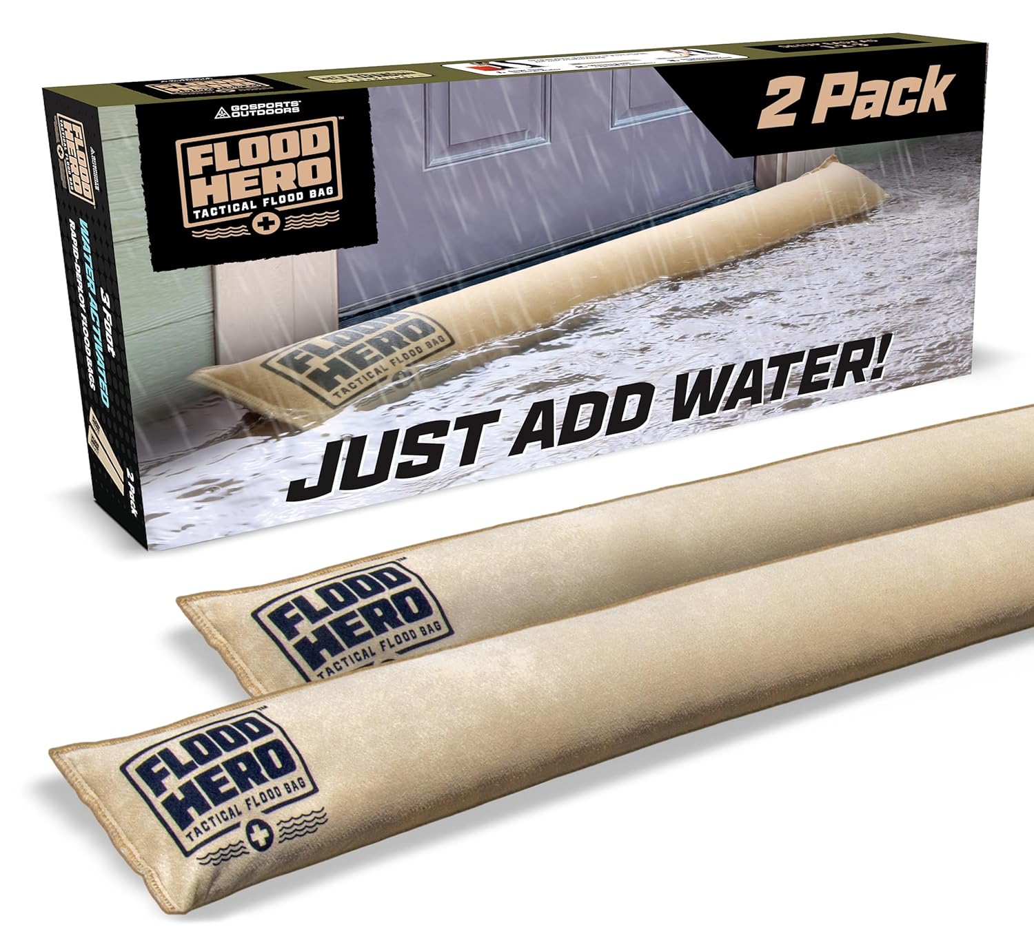 3 ft Water Activated Sandbags  – Flood Barrier Bag Bewertung und Preis