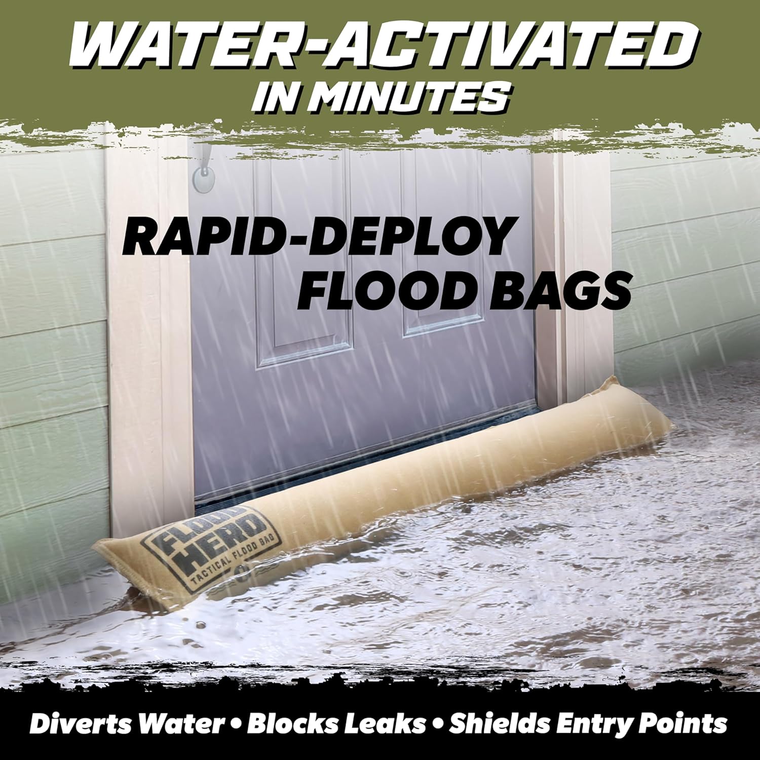 3 ft Water Activated Sandbags  – Flood Barrier Bag Bewertung und Preis