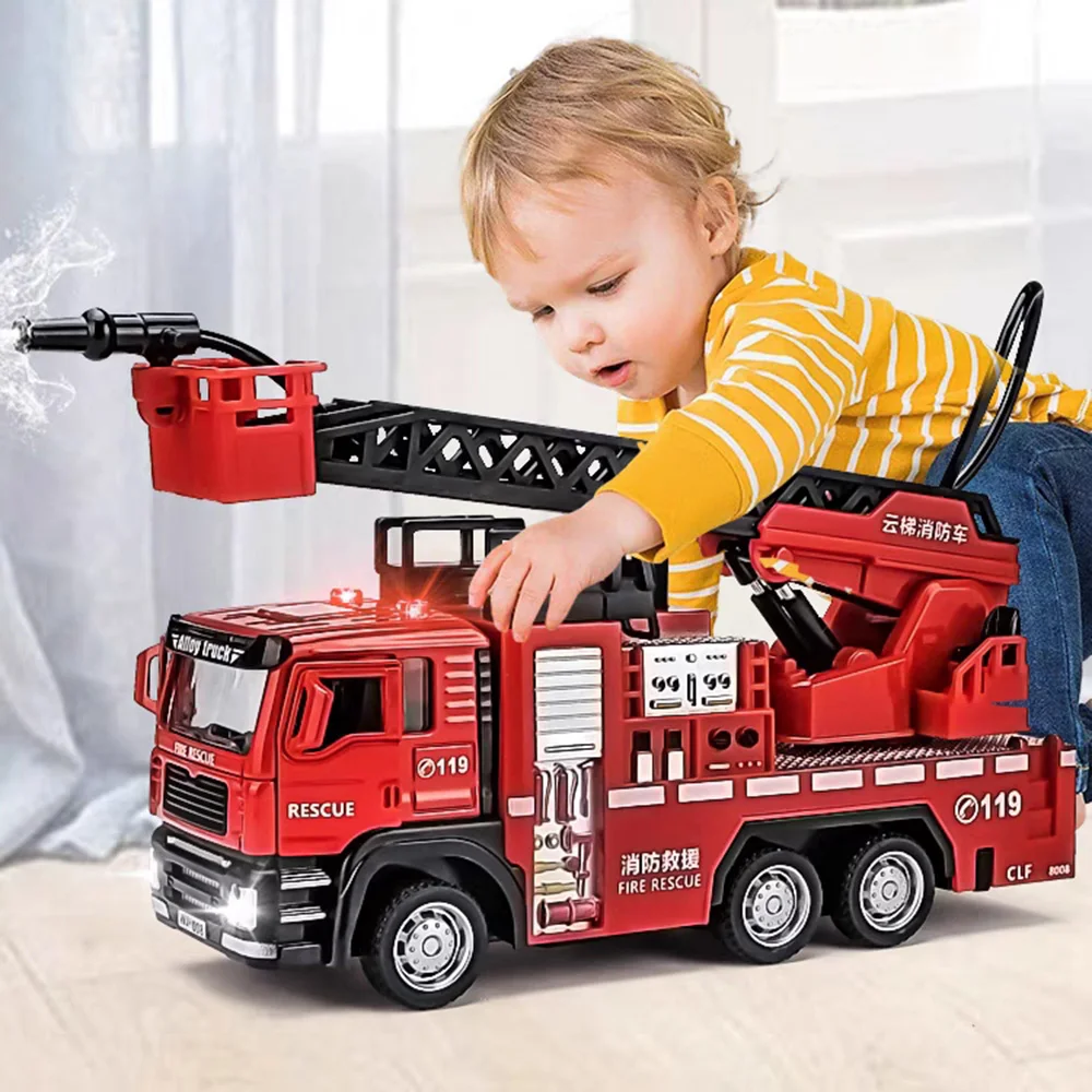 1/32 Fire Engine Car Toy Model – Fire Escape Ladder Bewertung und Preis