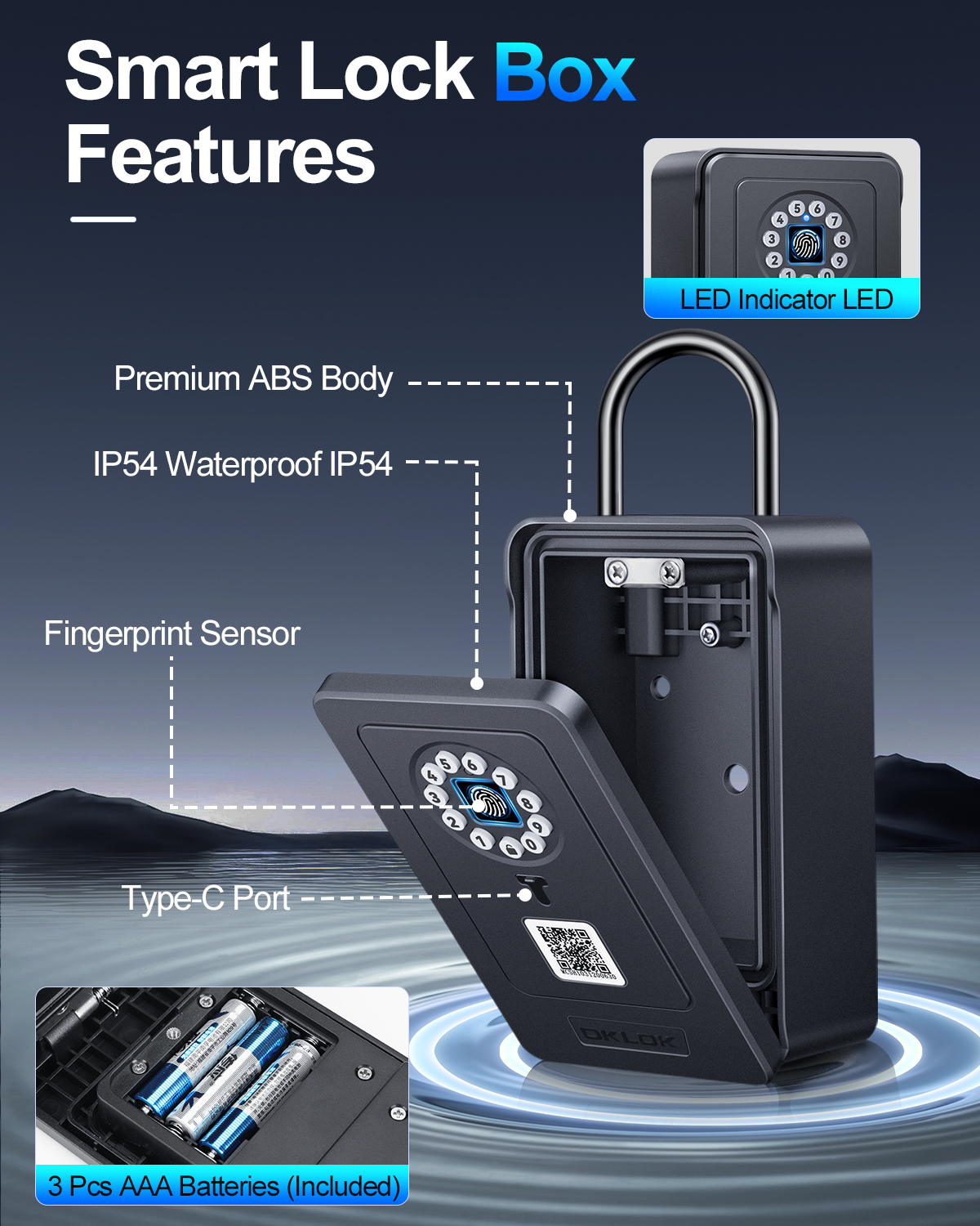 Wireless Smart lock Box Blueto – Lockbox Key Secure Bewertung und Preis