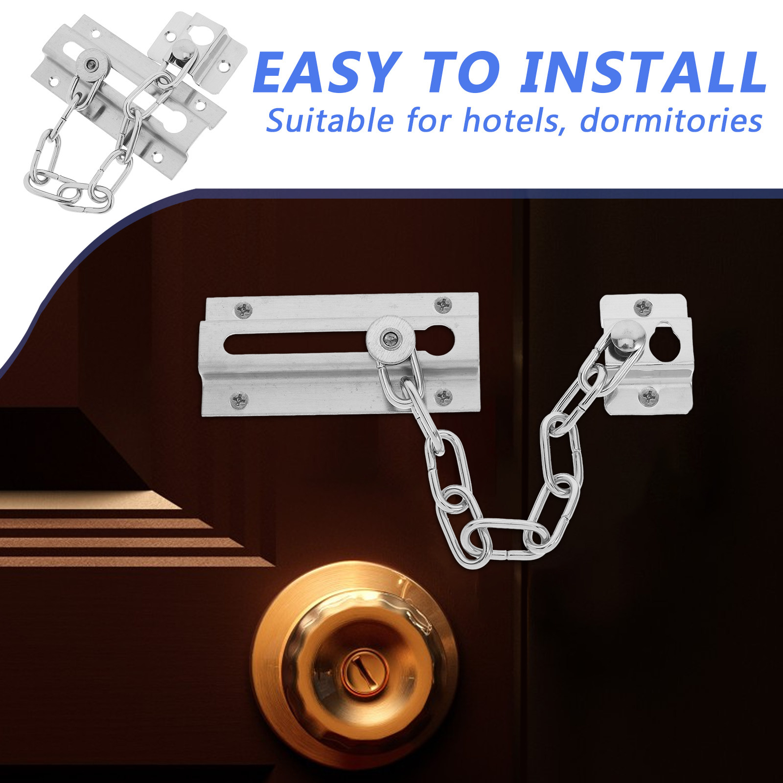 Door Chain Lock Stainless Stee – Security Chain Door Bewertung und Preis