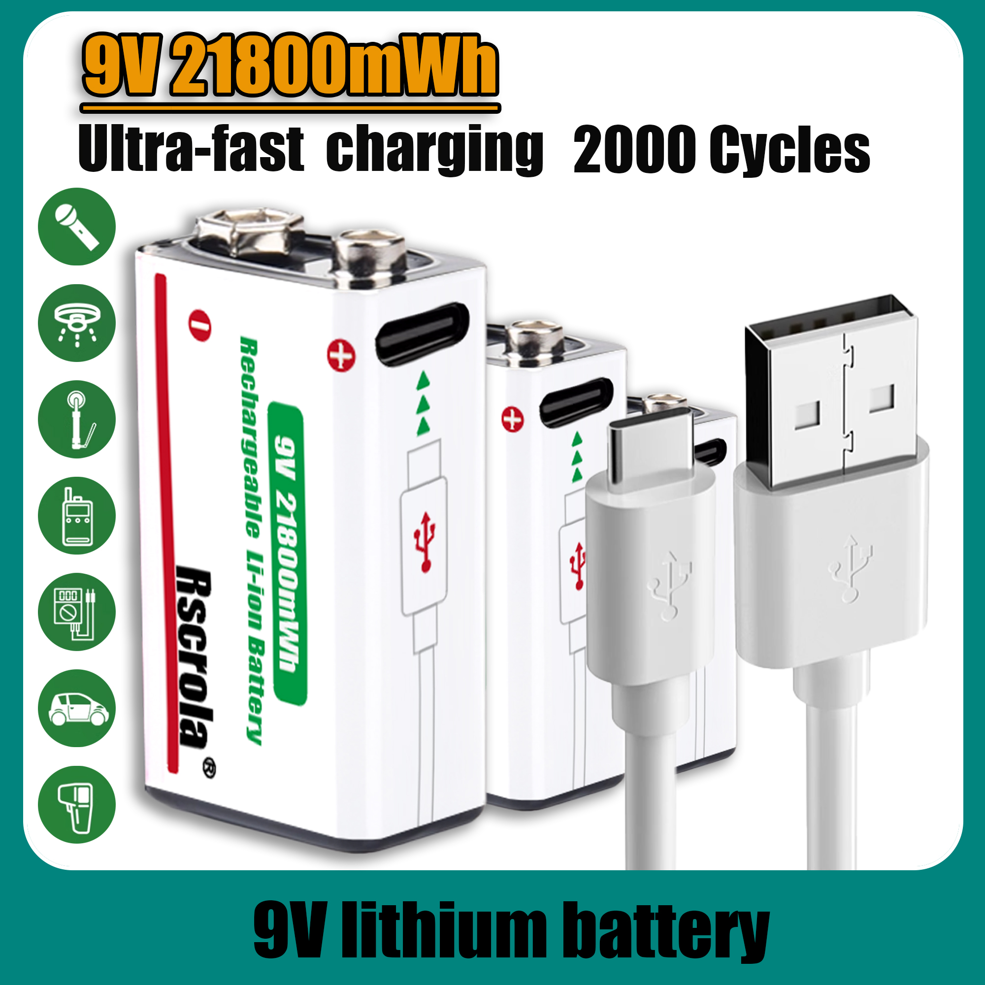 Long-Lasting 9V Lithium ion Re – Smoke Detector Interconnected Bewertung und Preis