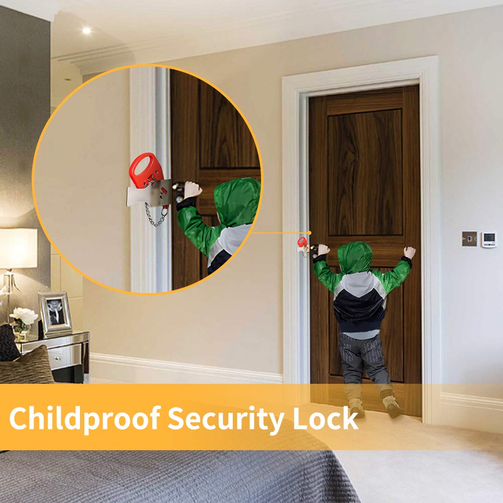 KAK Portable Door Lock Keyless – Security Chain Door Bewertung und Preis