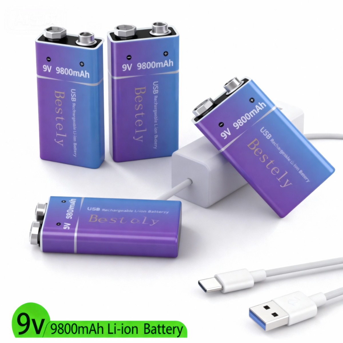 New 9V Rechargeable Li-ion Bat – Smoke Detector Interconnected Bewertung und Preis