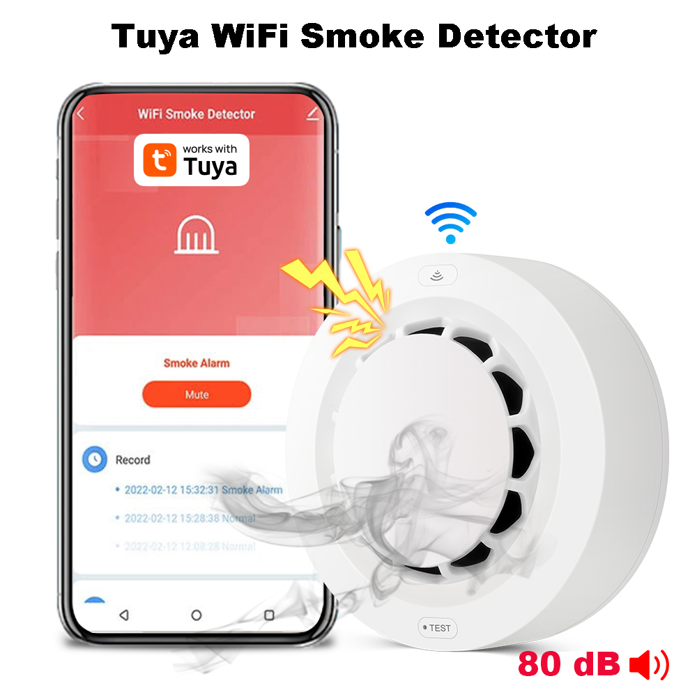 Tuya WiFi Smoke Alarm Fire Pro – Smoke Detector Interconnected Bewertung und Preis