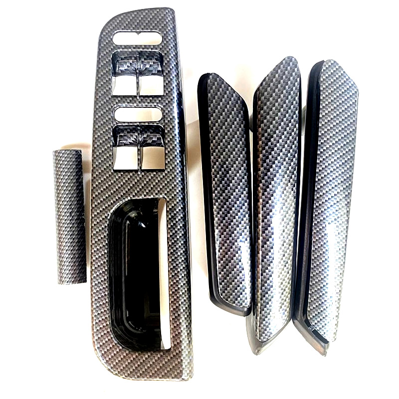 Carbon fiber pattern door hand – Window Lock Bar Bewertung und Preis