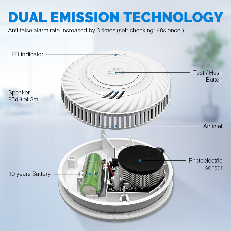 Powered Hotel Smart Wireless T – Smoke Detector Interconnected Bewertung und Preis
