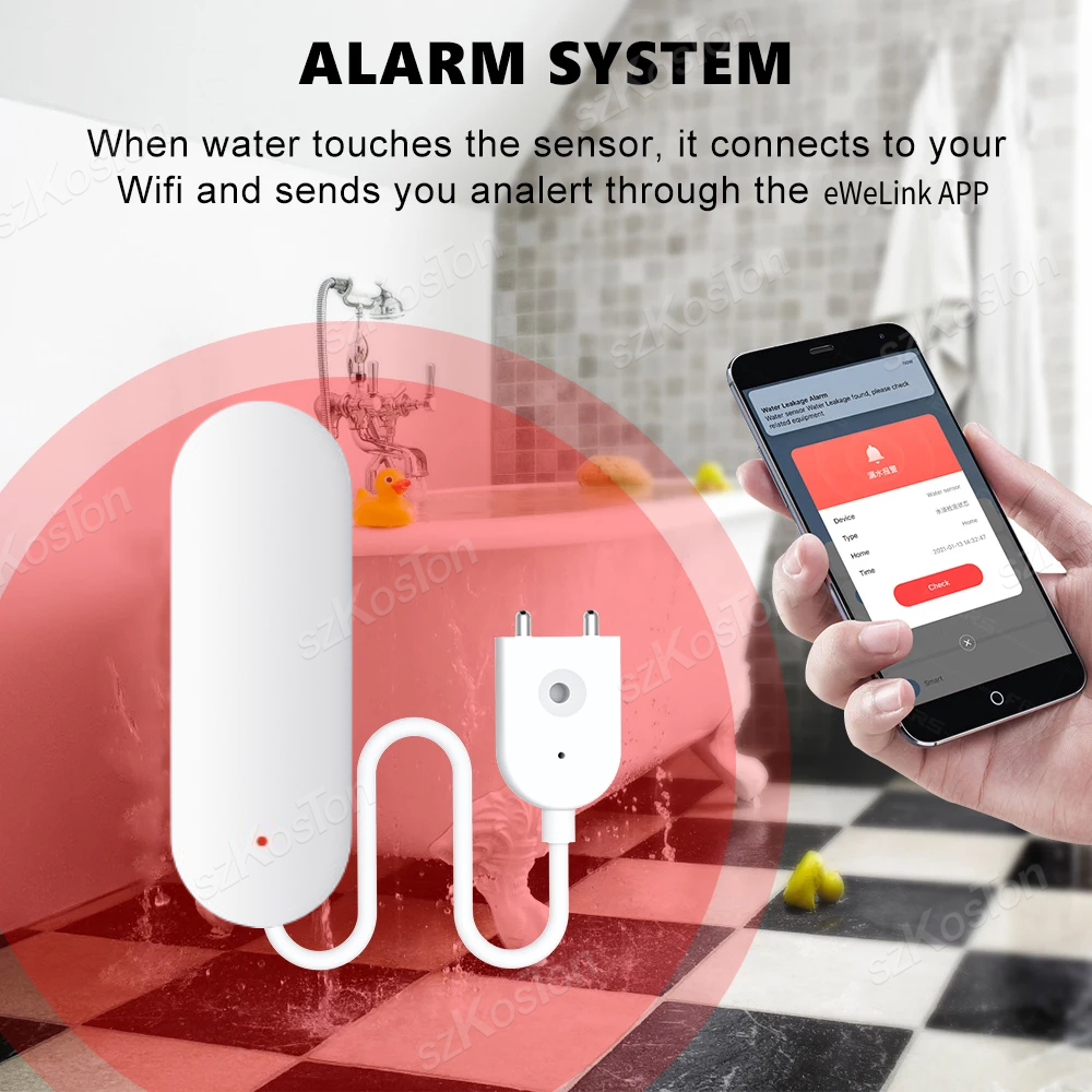 ZigBee 3.0 Water Leakage Senso – Water Alarm Sensor Bewertung und Preis