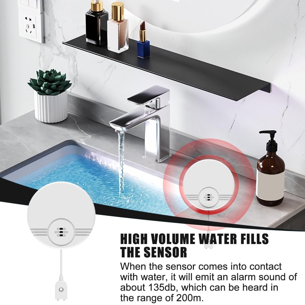 Dual Mode Sensor Water Leak Al – Water Alarm Sensor Bewertung und Preis