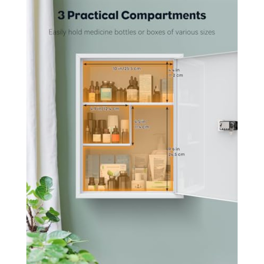 Wall Mount Medicine Cabinet wi – Medicine Cabinet Lock Bewertung und Preis