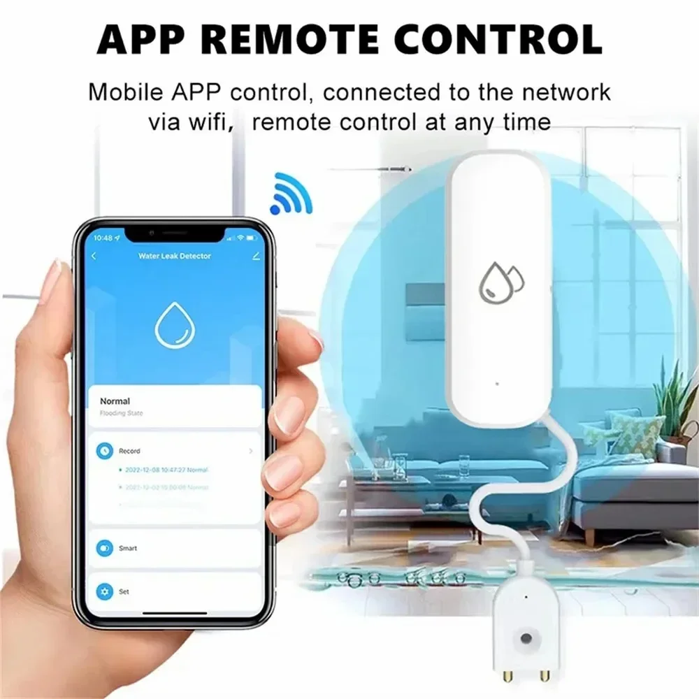 Tuya WiFi Water Sensor Leakage – Water Alarm Sensor Bewertung und Preis