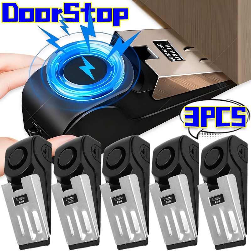 3/1Pcs Door Resistance Alarm W – Door Stop Alarm Bewertung und Preis