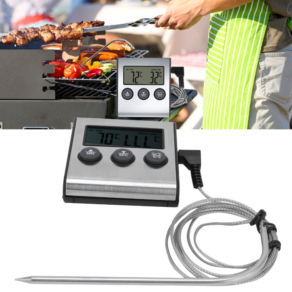 Silver Digital BBQ Meat Thermo – Pool Alarm Float Bewertung und Preis
