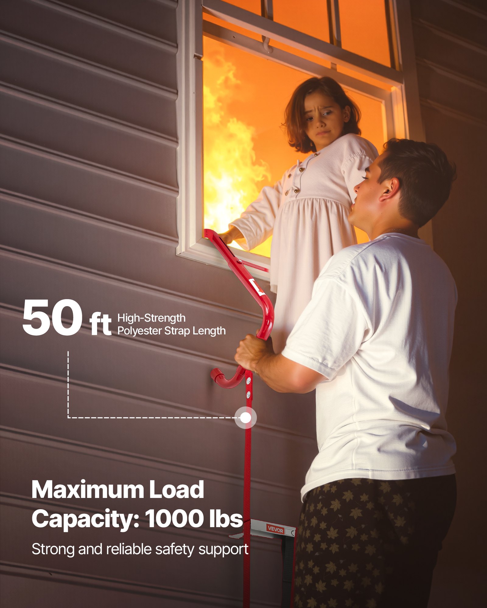 Fire Escape Ladder, 5-6 Story  – Fire Escape Ladder Bewertung und Preis
