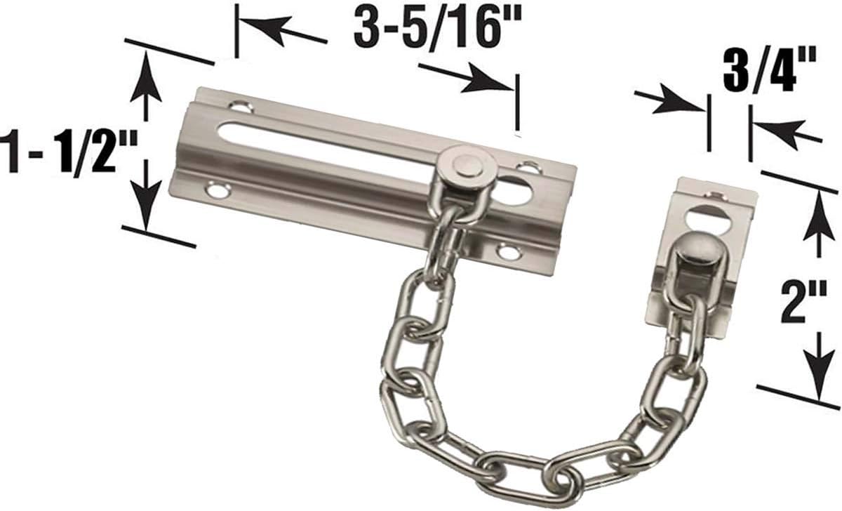 4PCS Door Chain Guard Security – Security Chain Door Bewertung und Preis