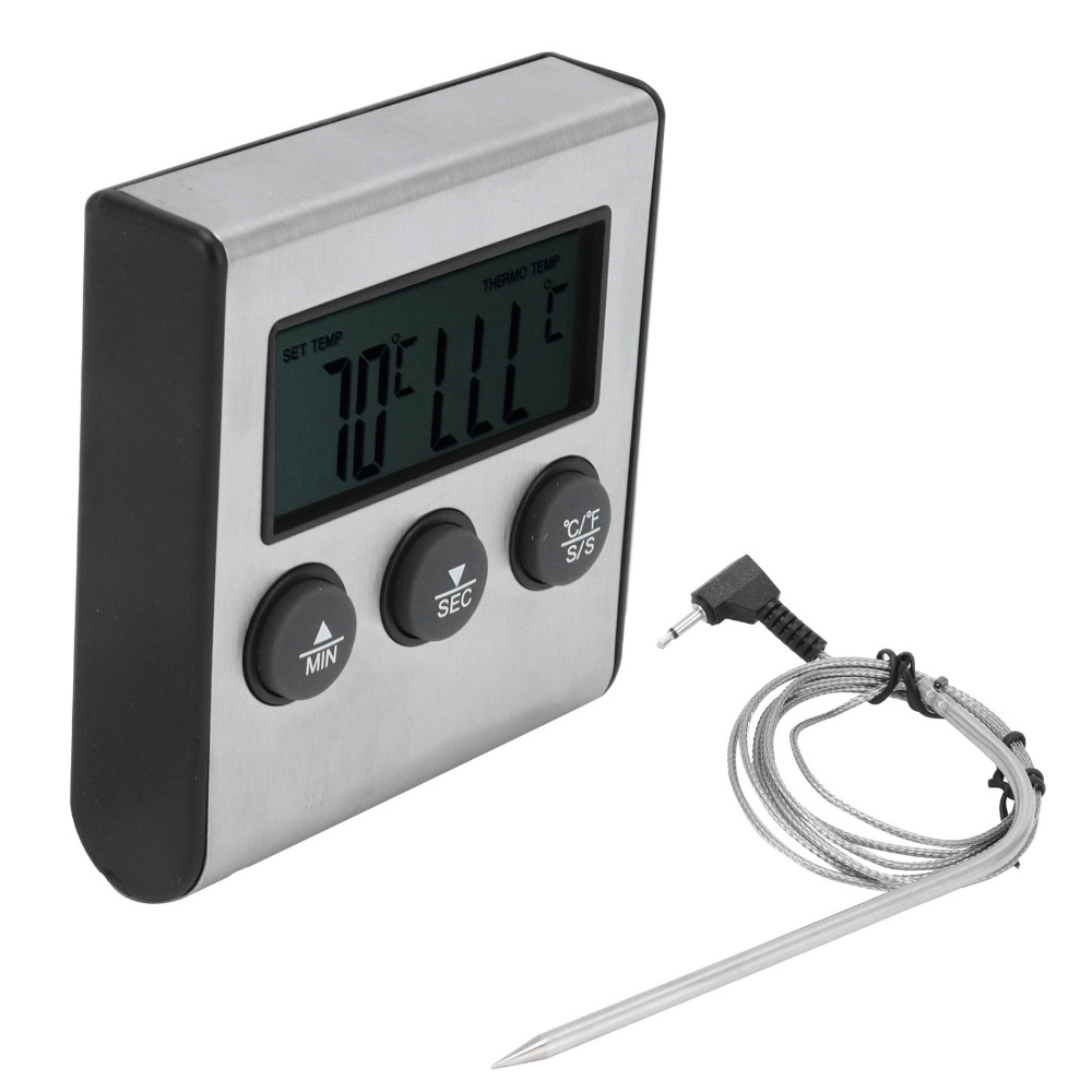 Silver Digital BBQ Meat Thermo – Pool Alarm Float Bewertung und Preis