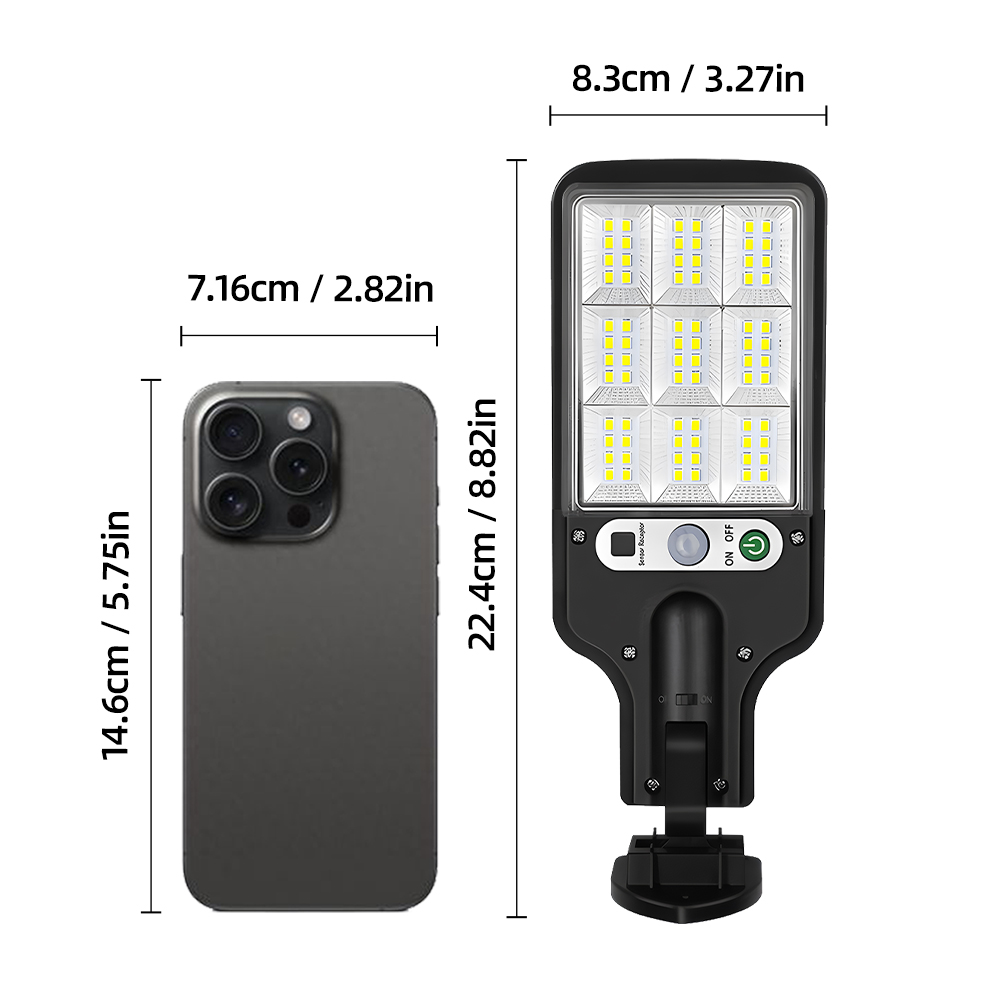 1/8pc Solar Outdoor Floodlight – Power Outage Light Bewertung und Preis