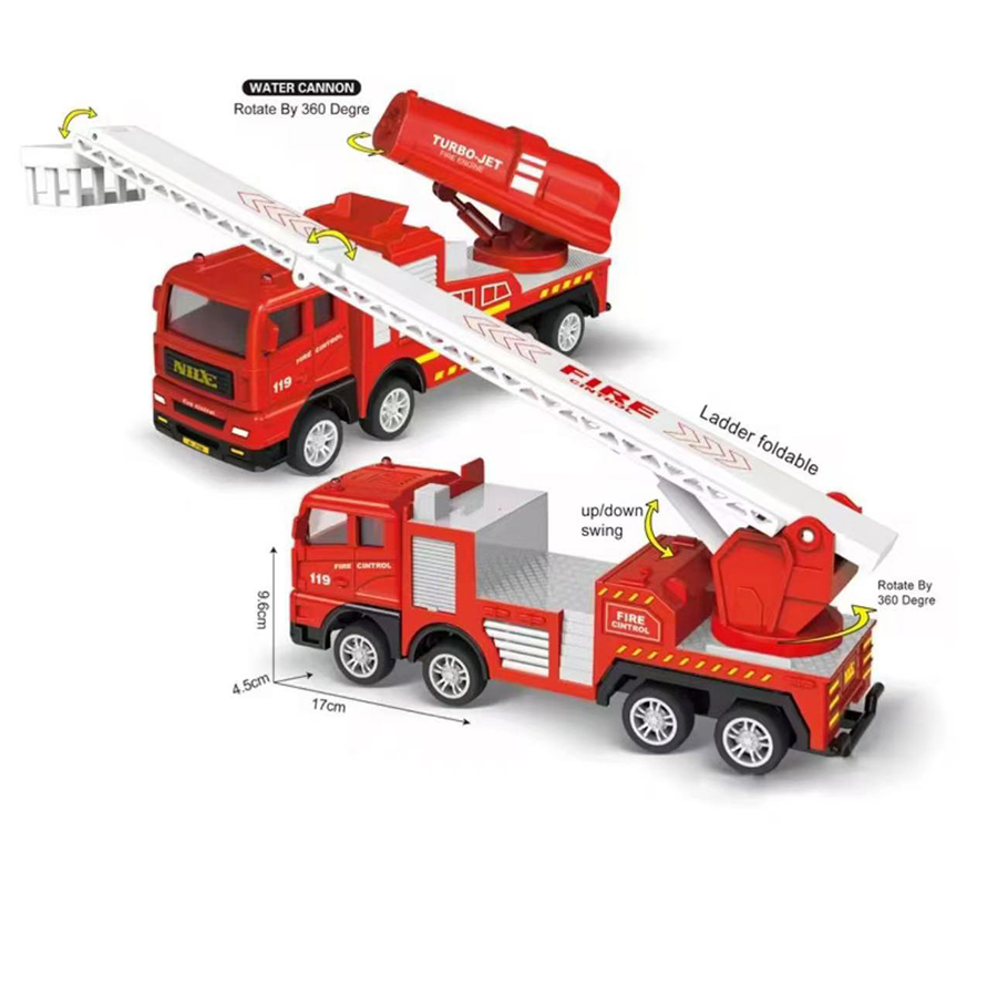 1pc-Alloy Fire Truck 1:32 Simu – Fire Escape Ladder Bewertung und Preis