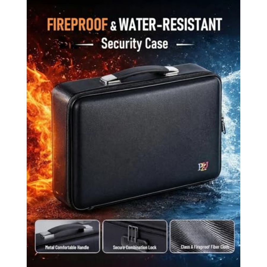 Fireproof Document Box - Hard- – Fire Safe Document Bewertung und Preis
