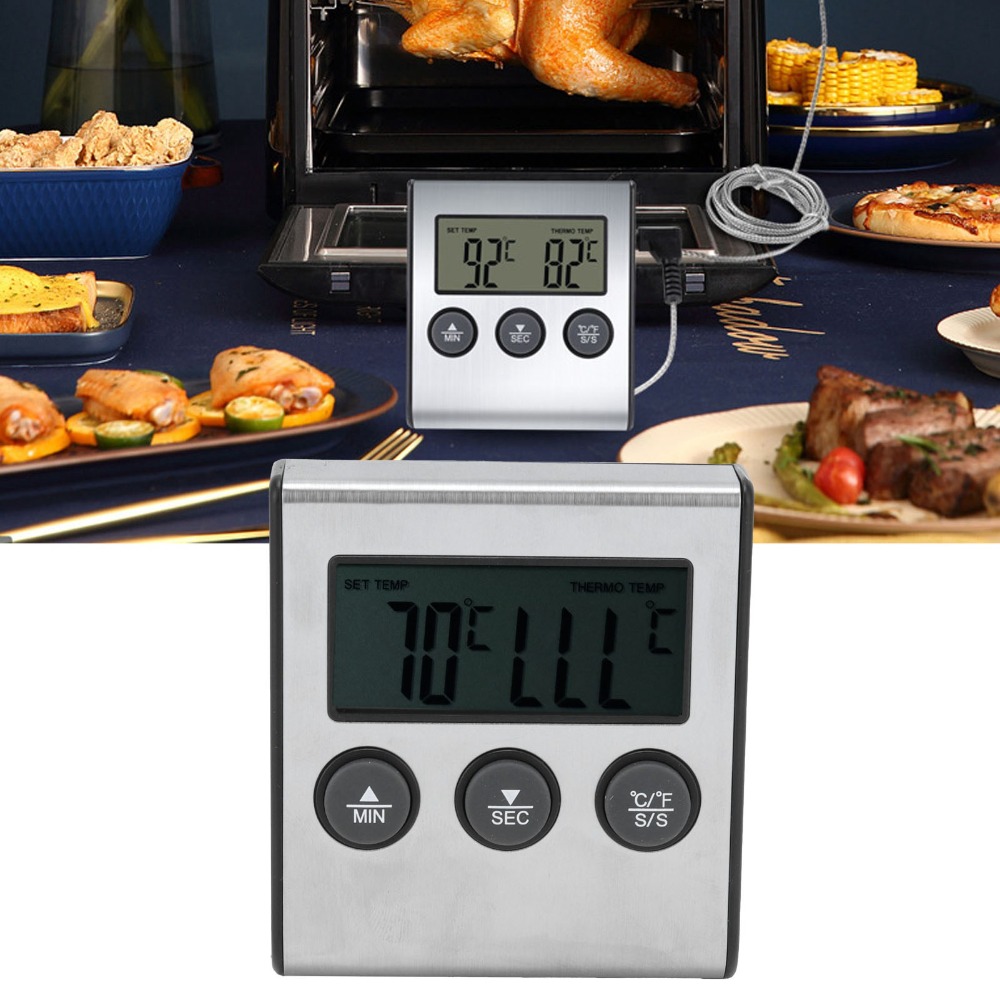 Silver Digital BBQ Meat Thermo – Pool Alarm Float Bewertung und Preis
