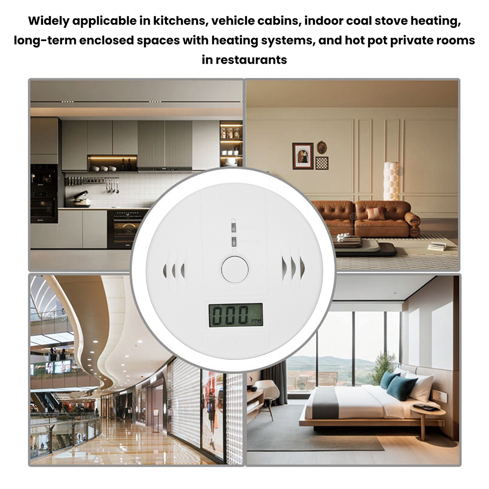 Battery Powered Carbon Monoxid – Smoke Detector Interconnected Bewertung und Preis