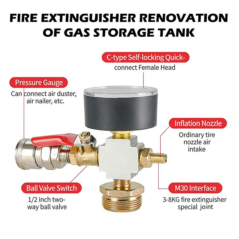 Small Air Tank Pressure Adapte – Fire Extinguisher Small Bewertung und Preis